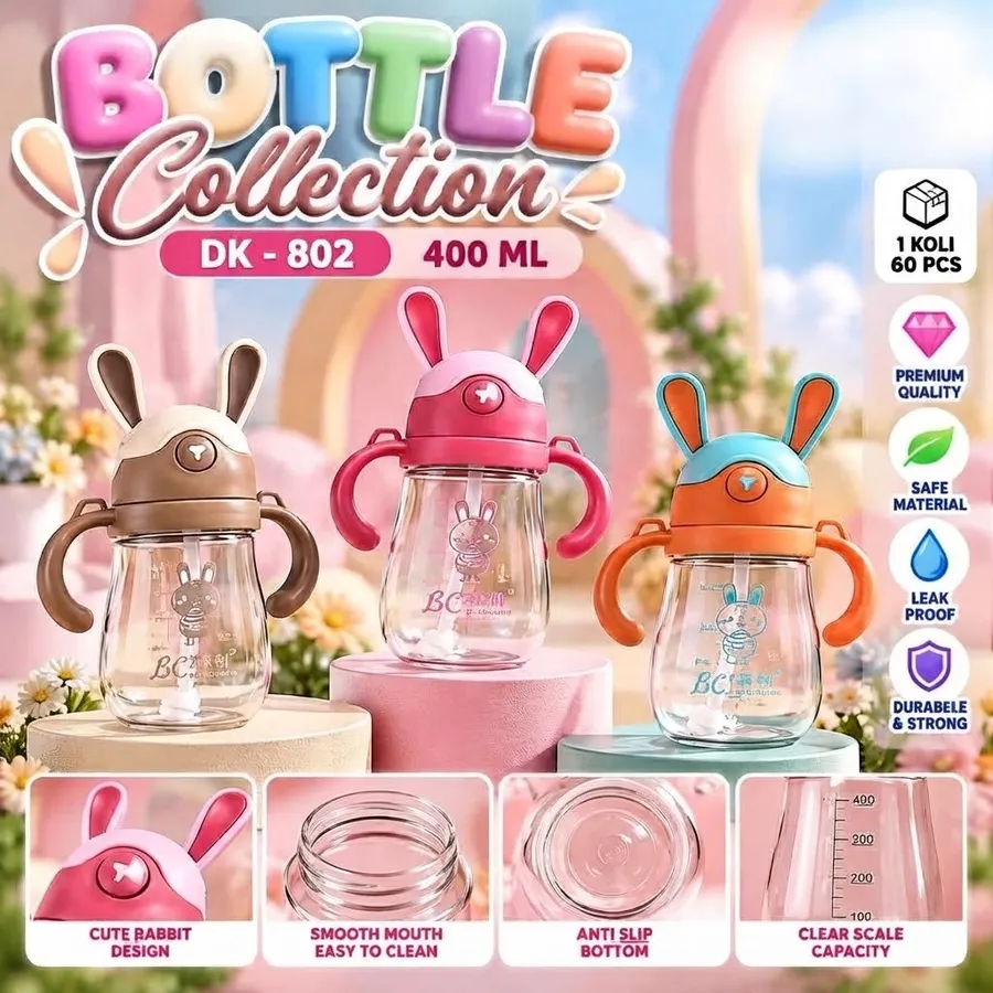 Botol Anak Kelinci DK-802 400 ml
