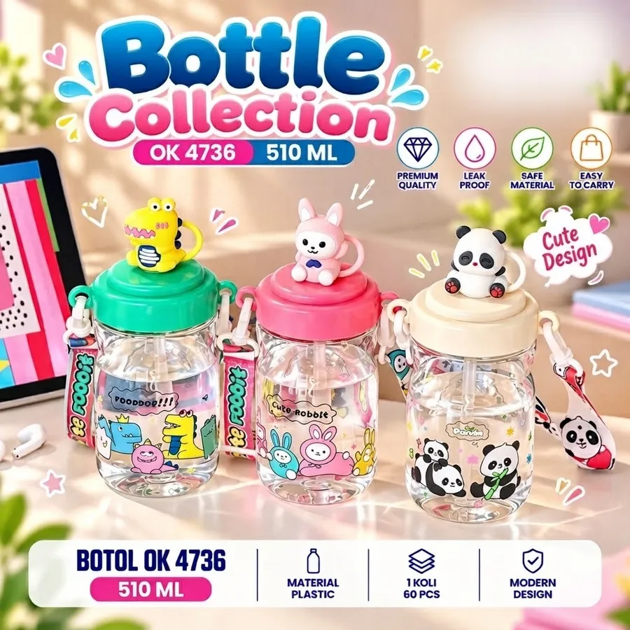 Botol Karakter OK-4736 510 ml